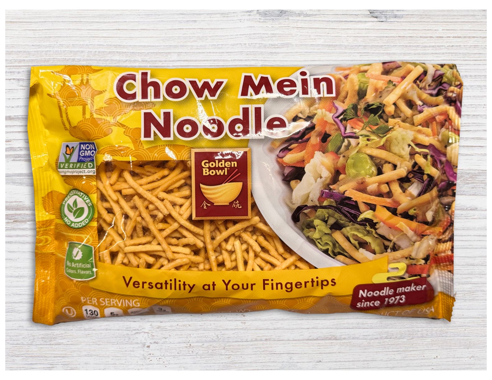 וון טון חטיף אטריות צ'או מיין 170 גרם